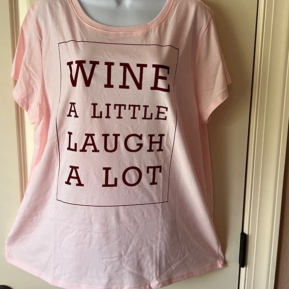 Other - Pink T-Shirt/Pajama Top size XL